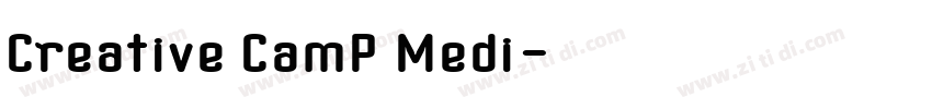 Creative CamP Medi字体转换